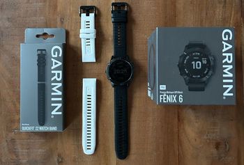 Used Garmin Fenix 6 Pro bike