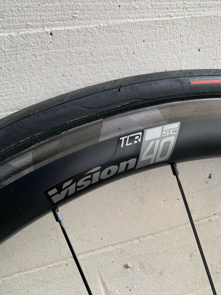 Brugt Vision SC 40 TLR Wheelset 2021 bike — billede 5 af 9