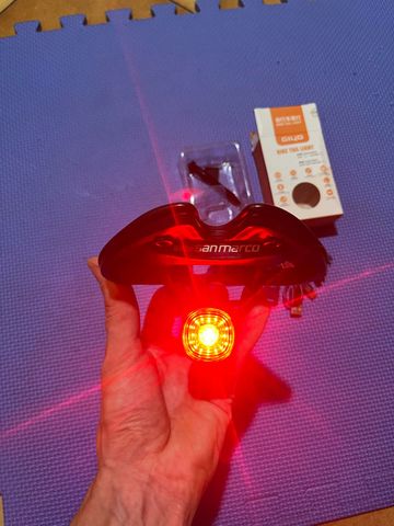 Used giyo Smart Rear Bike LED Light Cycling Accessories