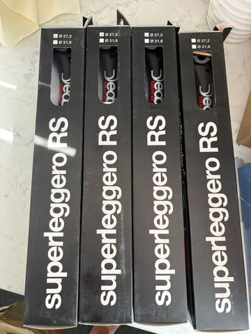Brugt Deda Superleggera RS 2025 Saddles & Seatposts