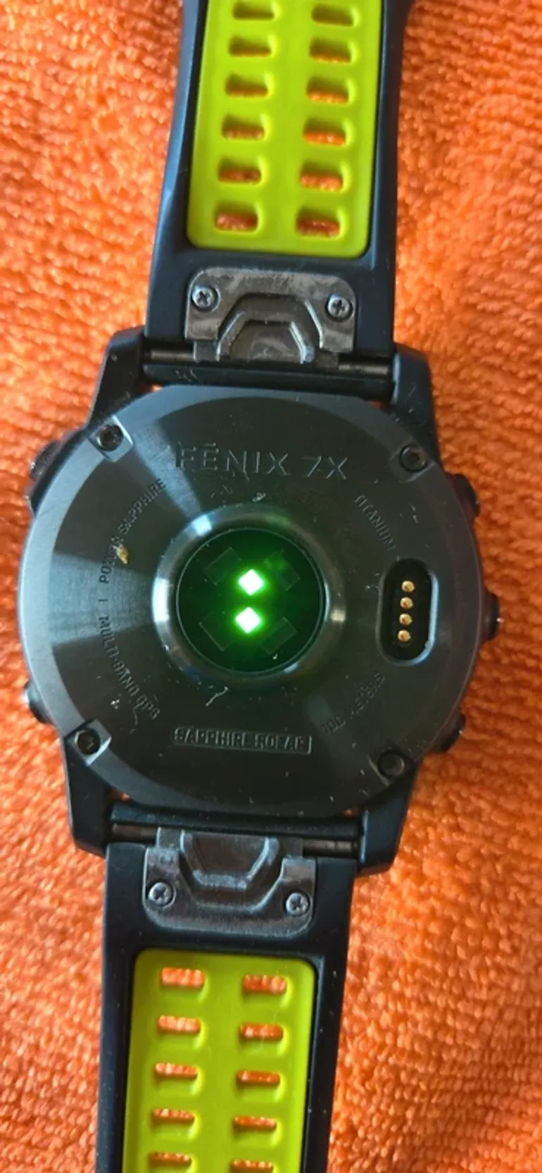 Gebrauchtes Garmin Fenix 7 X PRO Sapphire Solar bike — Bild 7 von 7