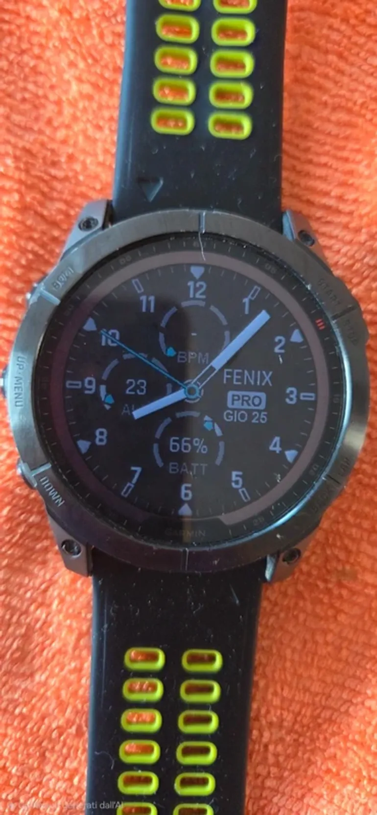 Gebrauchtes Garmin Fenix 7 X PRO Sapphire Solar bike — Bild 3 von 7