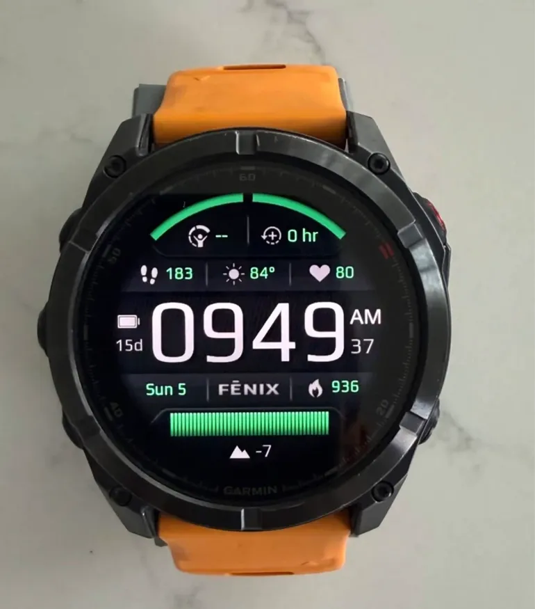 Used Garmin Fenix 8 Pro bike — image 3 of 10