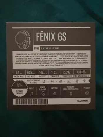 Garmin fenix 6S pro bike d'occasion — image 3 sur 3