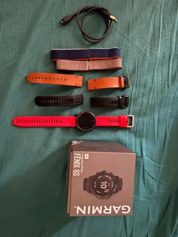 Garmin fenix 6S pro bike de segunda mano