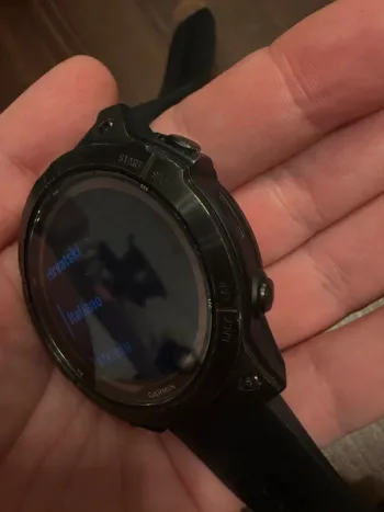 Used Garmin Fenix 7 Pro Titan Solar Saphire bike — image 4 of 4