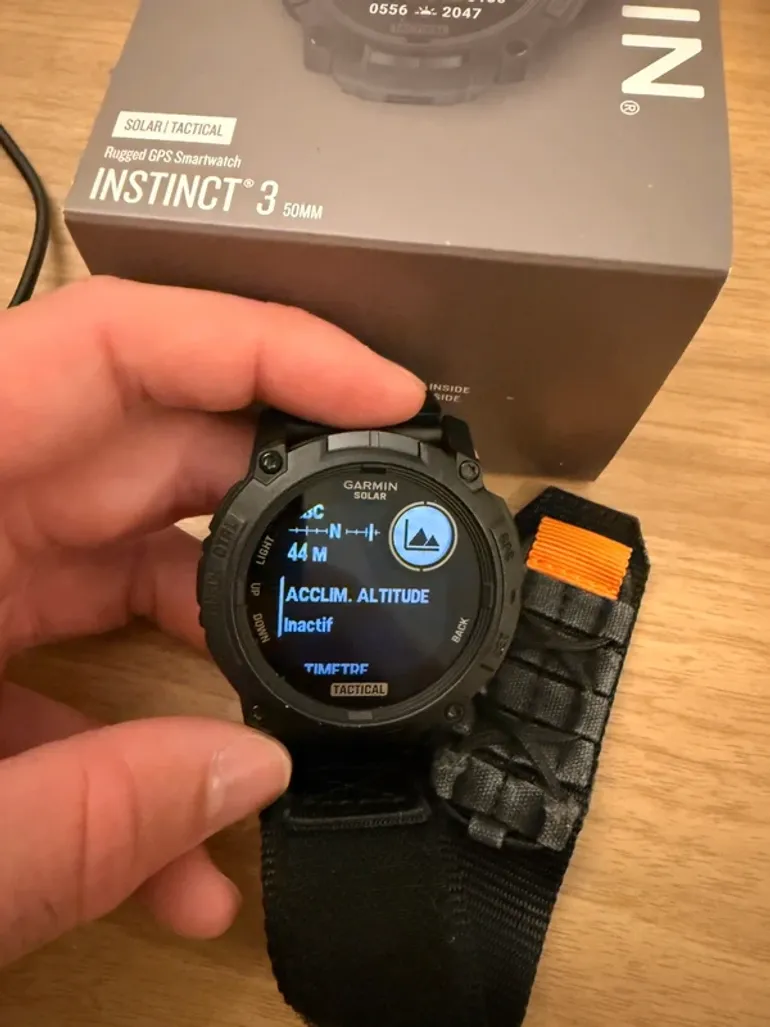 Garmin Instinct 3 Solar Tactical Edition bike d'occasion — image 8 sur 13