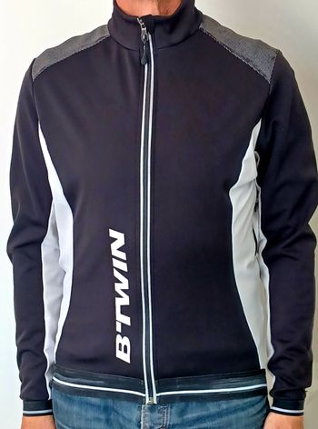 Używany BTWIN black and white bike