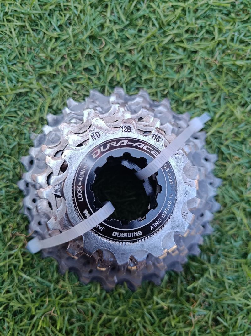 Tweedehands Shimano Dura Ace CS-9000 2018 Drivetrain & Pedals