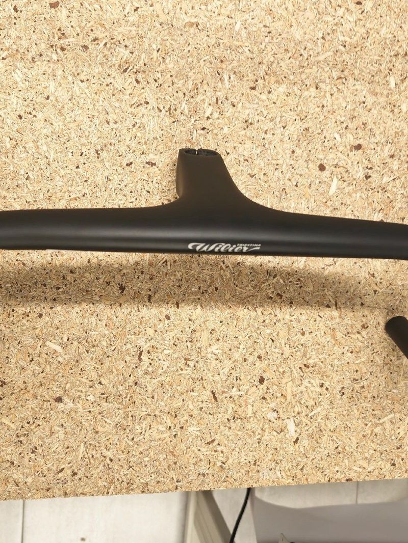 Used Wilier Zero Bar One Piece Carbon Handlebar Cockpit