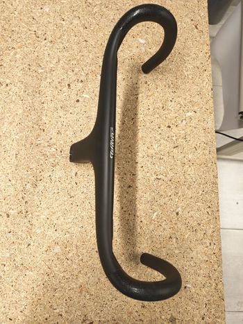 Used Wilier Zero Bar One Piece Carbon Handlebar bike