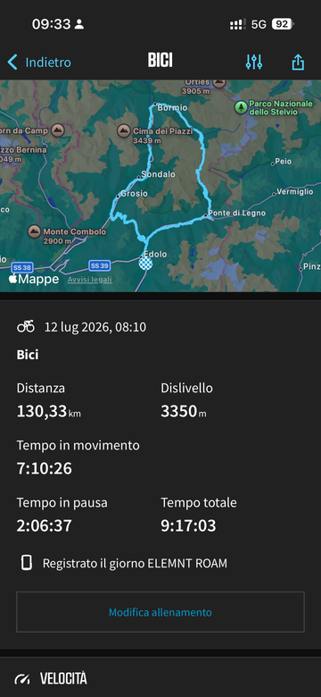 Tweedehands Wahoo Elemnt Roam v2 2022 bike — afbeelding 6 van 7
