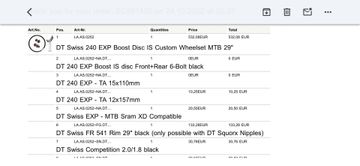 Hope MTB Wheels bike d'occasion — image 10 sur 11