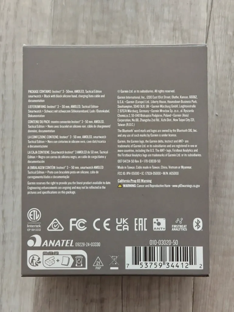 Gebrauchtes Garmin Instinct 3 Amoled Tactical bike — Bild 2 von 9