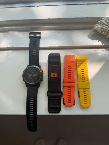 Gebrauchtes Garmin Fenix 5X Sapphire bike
