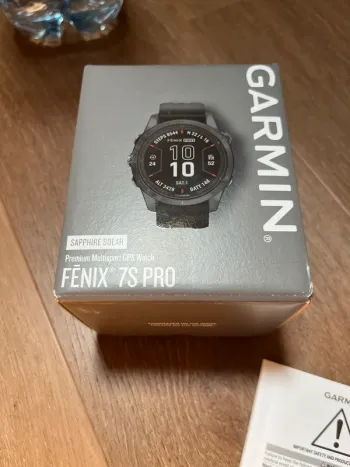 Gebrauchtes Garmin Fenix 7s Pro Solar Sapphire bike — Bild 3 von 14