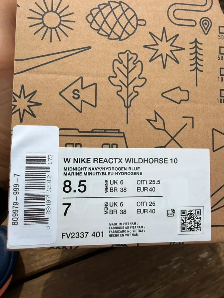 Nike Reactx Wildhorse 10 bike d'occasion — image 8 sur 8