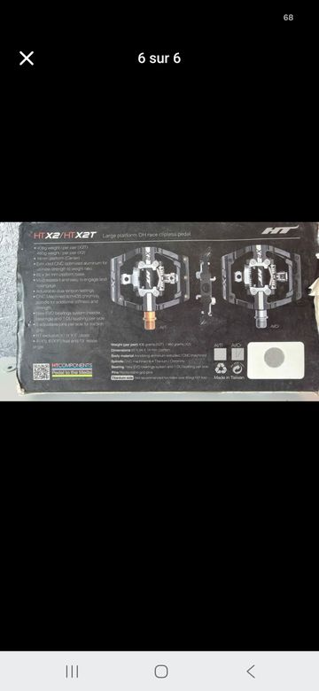 Tweedehands Ht X2 Pedals bike — afbeelding 6 van 6
