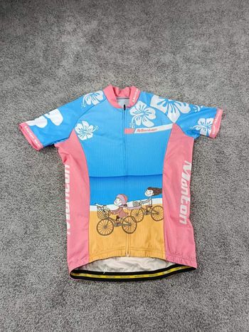 Used Monton b'twin maillot velo homme taille l -22 7790 cyclisme route respirant noir bike