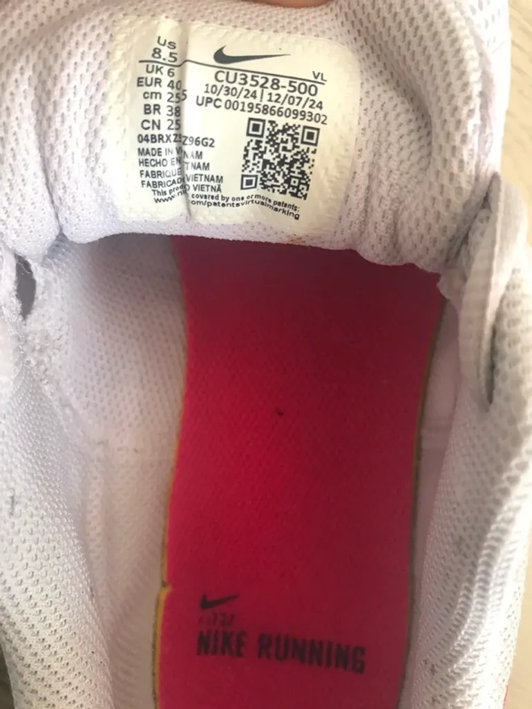 Gebrauchtes Nike hardloopschoenen/sneakers lichtroze bike — Bild 7 von 9
