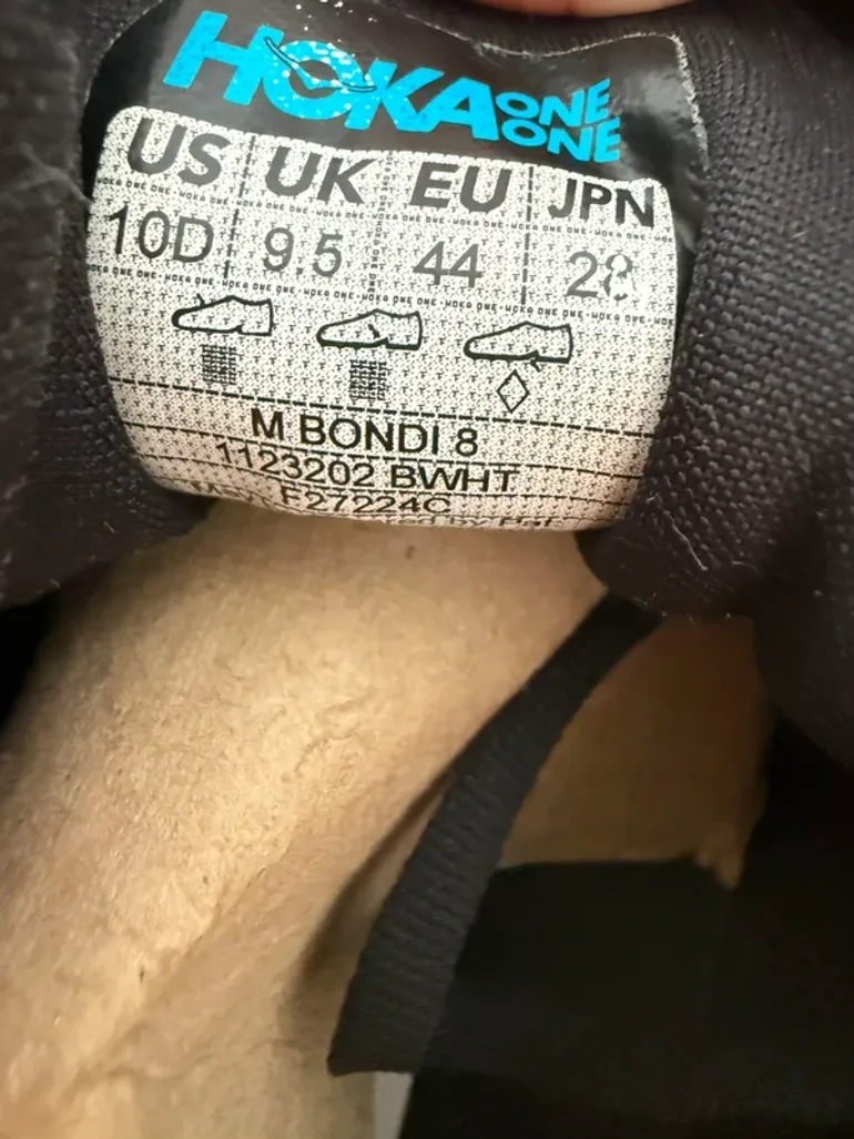 Hoka Bondi 8 bike usato — immagine 7 di 7