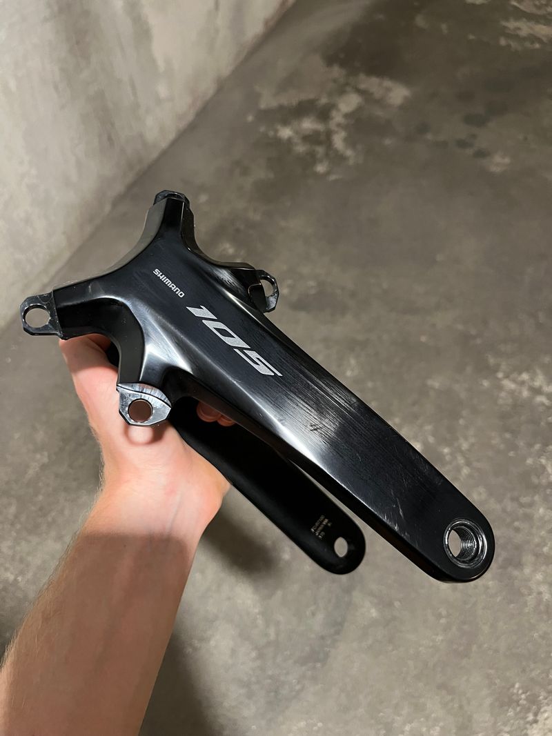 Brugt Shimano FC-R7100 2025 Drivetrain & Pedals