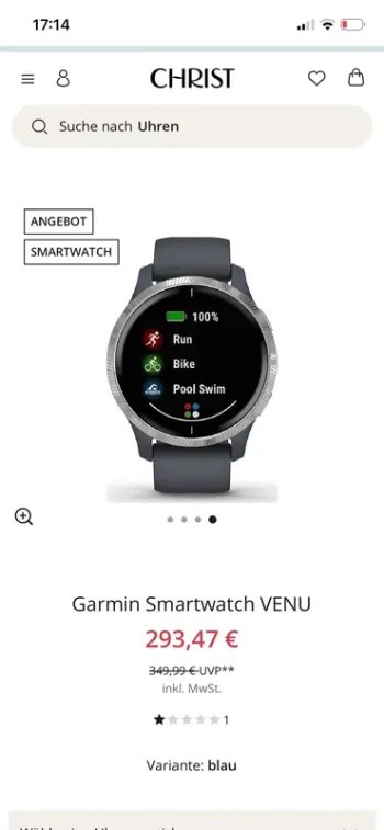 Gebrauchtes Garmin Venu bike — Bild 6 von 6