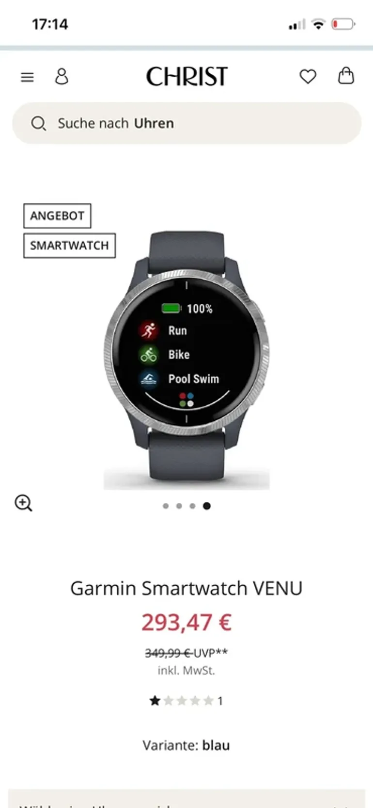 Gebrauchtes Garmin Venu bike — Bild 6 von 6