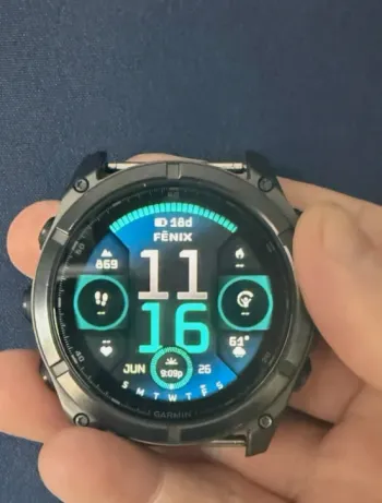 Used Garmin fenix 8 Amoled Sapphire 51mm bike