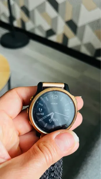 Used Garmin Fenix 6S Sapphire bike — image 5 of 6