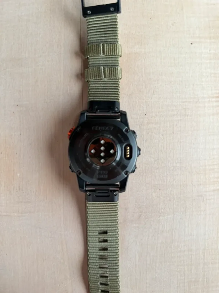Used Garmin Fenix 7 Pro Solar bike — image 8 of 10