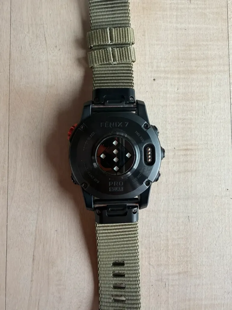 Used Garmin Fenix 7 Pro Solar bike — image 7 of 10
