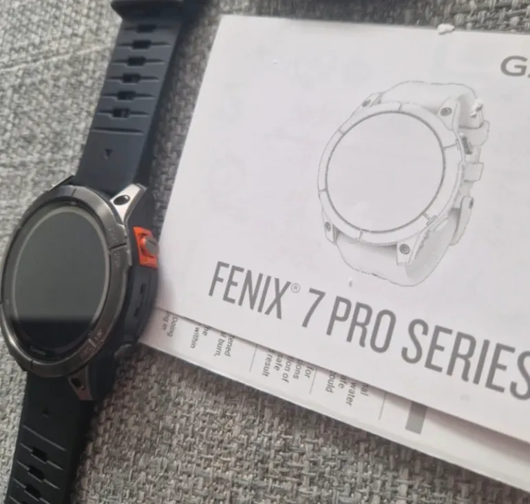 Used Garmin Fenix 7 Pro Solar bike — image 2 of 10