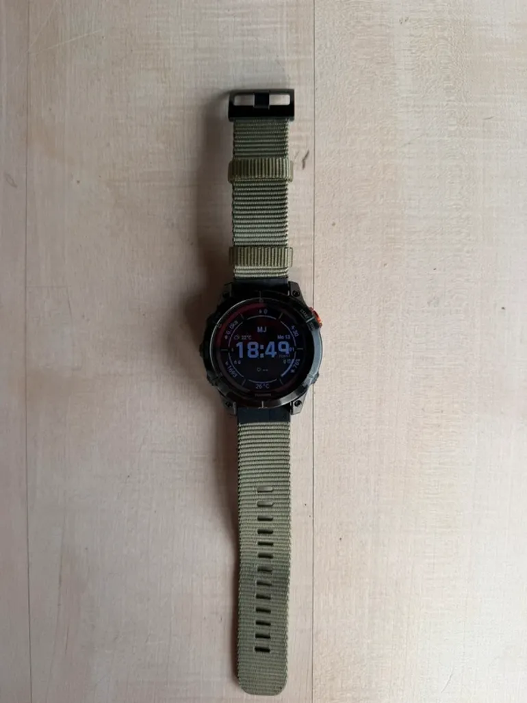 Used Garmin Fenix 7 Pro Solar bike — image 3 of 10