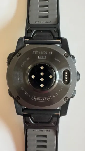 Garmin Fenix 8 Solar 51mm bike d'occasion — image 2 sur 4
