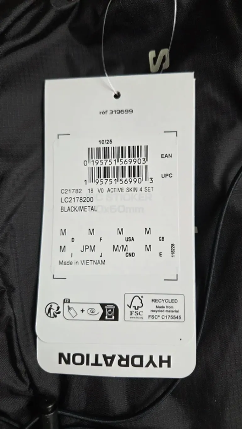 Brugt Salomon Active Skin 4 bike — billede 2 af 3