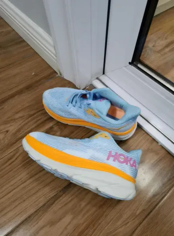 Brugt Hoka Shoes Light blue size 39 bike