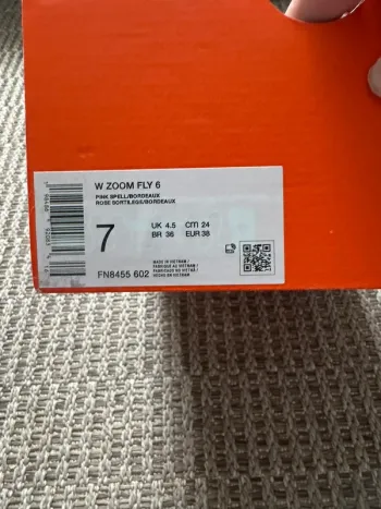 Brugt Nike Zoom Fly 6 bike — billede 6 af 6