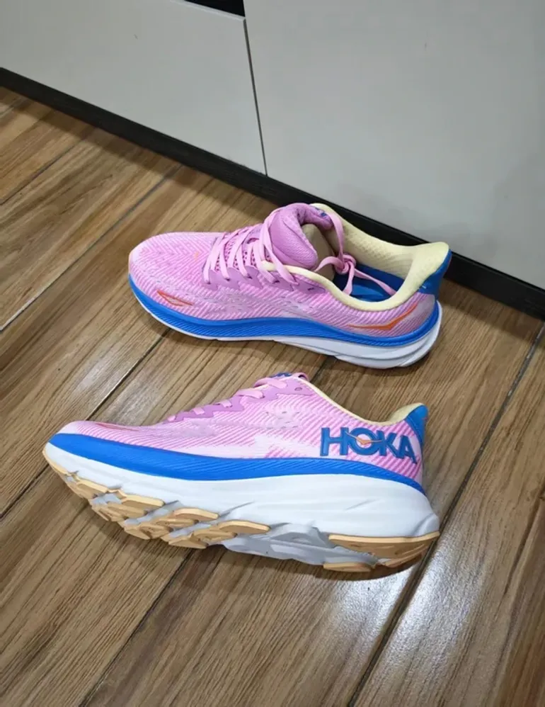 Gebrauchtes Hoka Pink Shoes Size 38 bike — Bild 4 von 4
