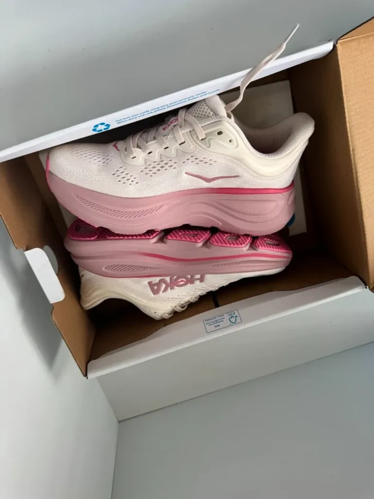 Brugt Rose Hoka Shoes Size 40 bike — billede 4 af 5