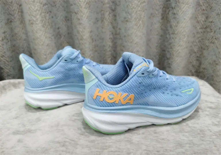 Used Hoka Shoes Light blue size 38 bike — image 4 of 4