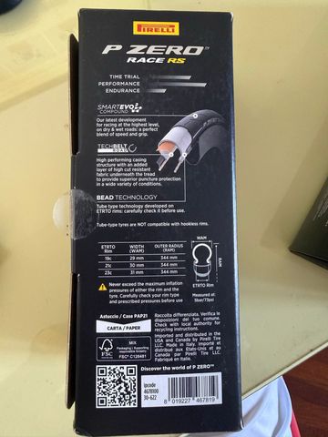Tweedehands Pirelli P Zero Race RS 2026 Tyres & Tubes