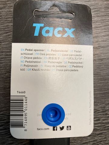 Brugt Tacx Clés à pédales 15mm TACX bike — billede 5 af 5