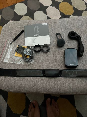 Brugt Garmin Edge 530 sensor bundle bike — billede 4 af 7