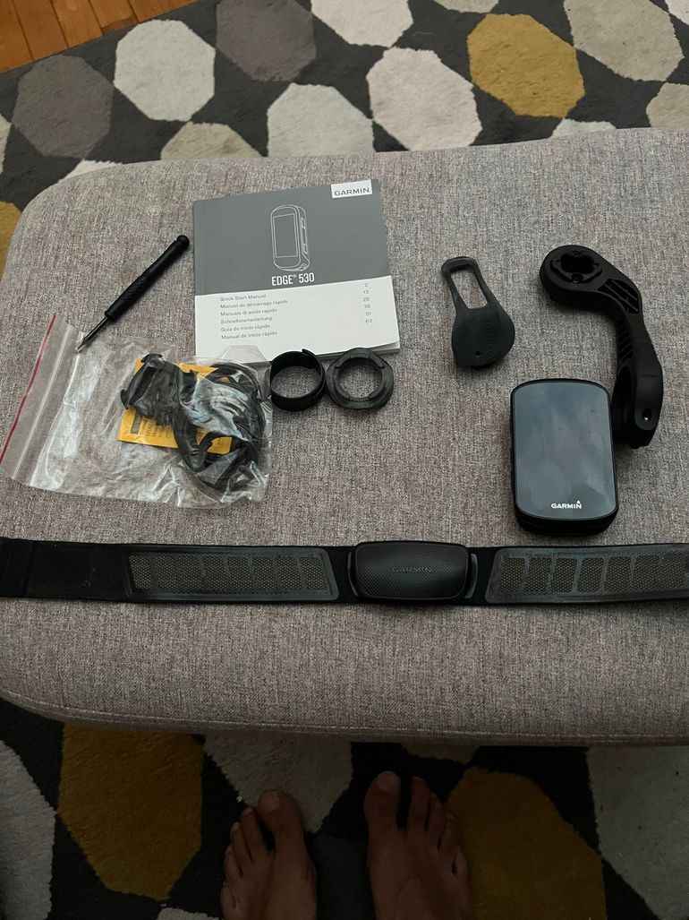 Brugt Garmin Edge 530 sensor bundle bike — billede 4 af 7