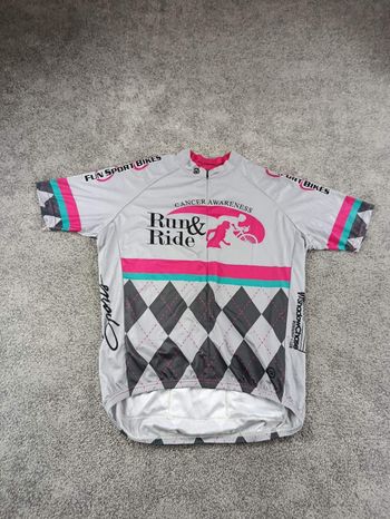 Canari maillot velo homme taille xxl -37 7894 cyclisme route respirant us bike usato