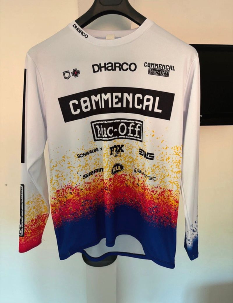 Tweedehands Dharco Commencal Muc-Off Team Jersey - Amaury Pierron - Size L 2024 Cycling Clothing