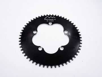 PCD 1x TT Chainring 5x130 BCD 58T Drivetrain & Pedals usato