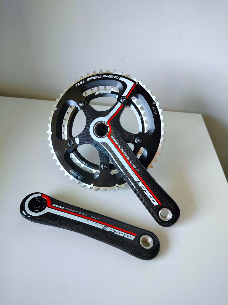 Brugt Fsa K-Force Light Crankset bike — billede 3 af 5