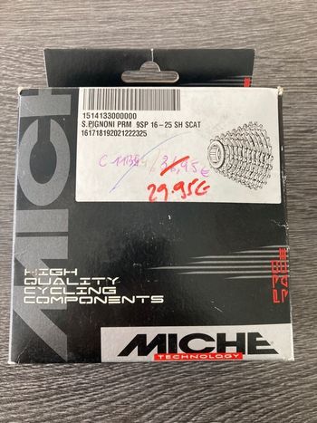 Used Miche Cassette  9v 16-25 bike